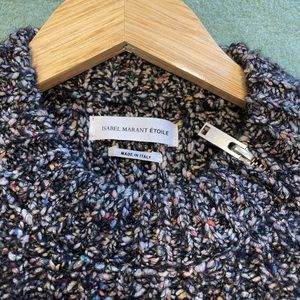 Isabel Marant Etoile Sweater With Zipper By The Shoulder - NWOT - SIZE 40